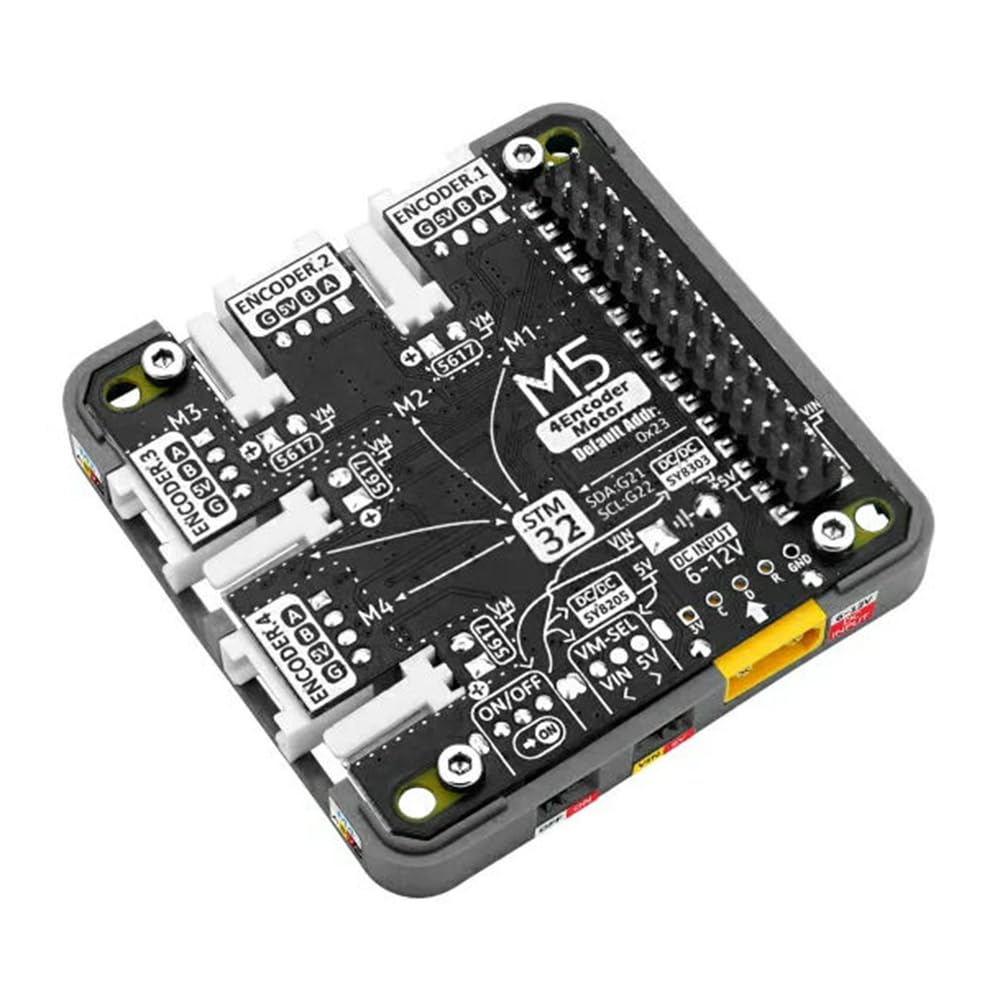 Amazon.co.jp: M5Stack用4チャンネル エンコーダモータドライバ